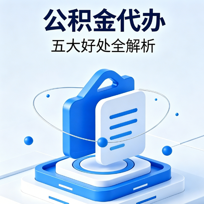 东方公积金代办到底值不值？这5大好处让你少走弯路